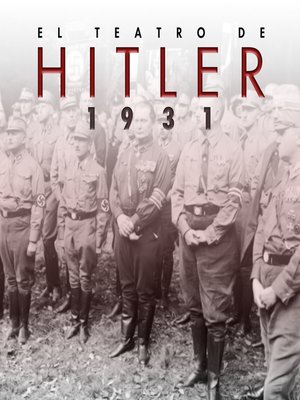 cover image of El teatro de Hitler. 1931